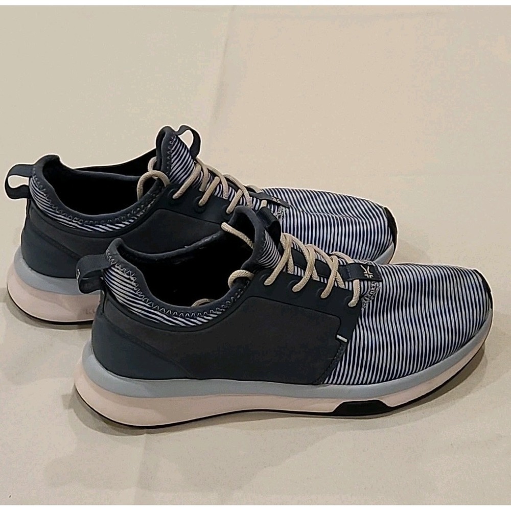 Kuru Atom Blue Gray Mesh Shoes Athletic Sneakers Women's 11 M Casual Comfort